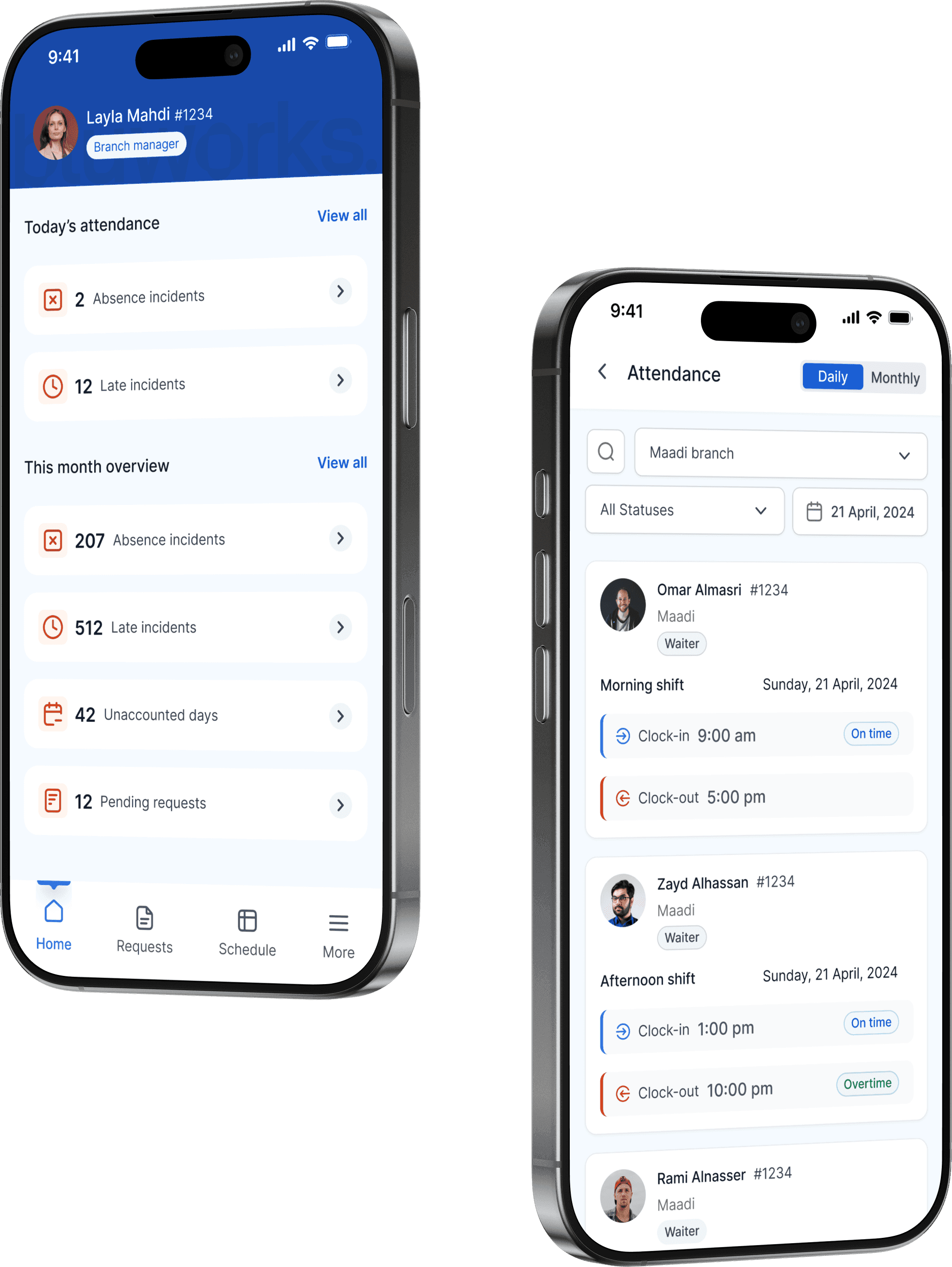 Bluworks mobile app